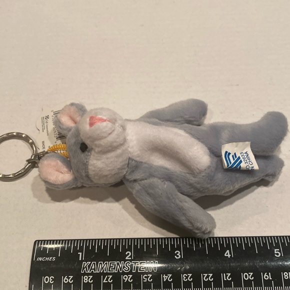 NWT & NWOT 5 Vintage Plush Mini Animal Keychains - Picture 5 of 6